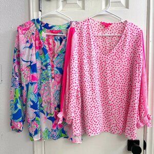 Bundle! Lilly Pullitzer Long Sleeve shirts size M